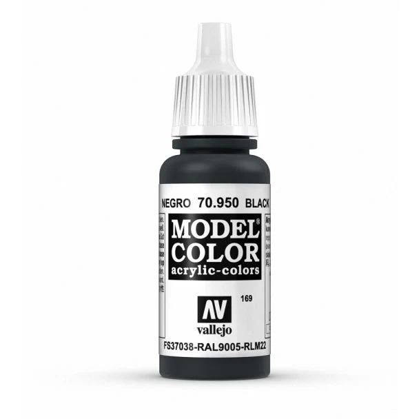 Vallejo Model Color - Matt Black