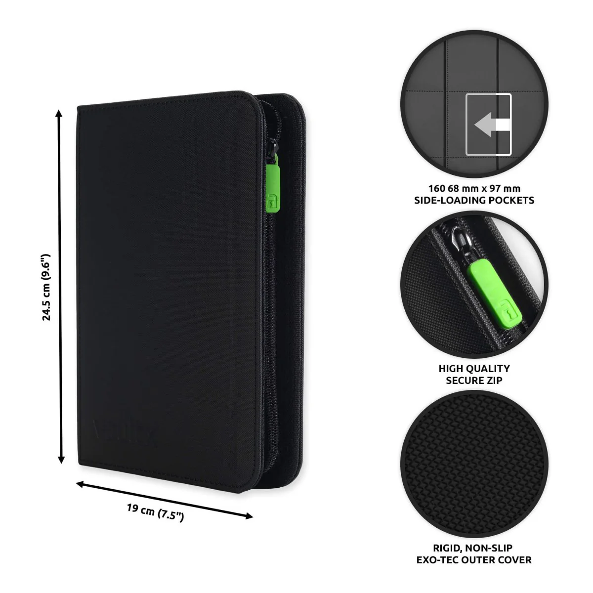 VaultX Exo-Tec Zip Binder - 4 Pocket - Image 12