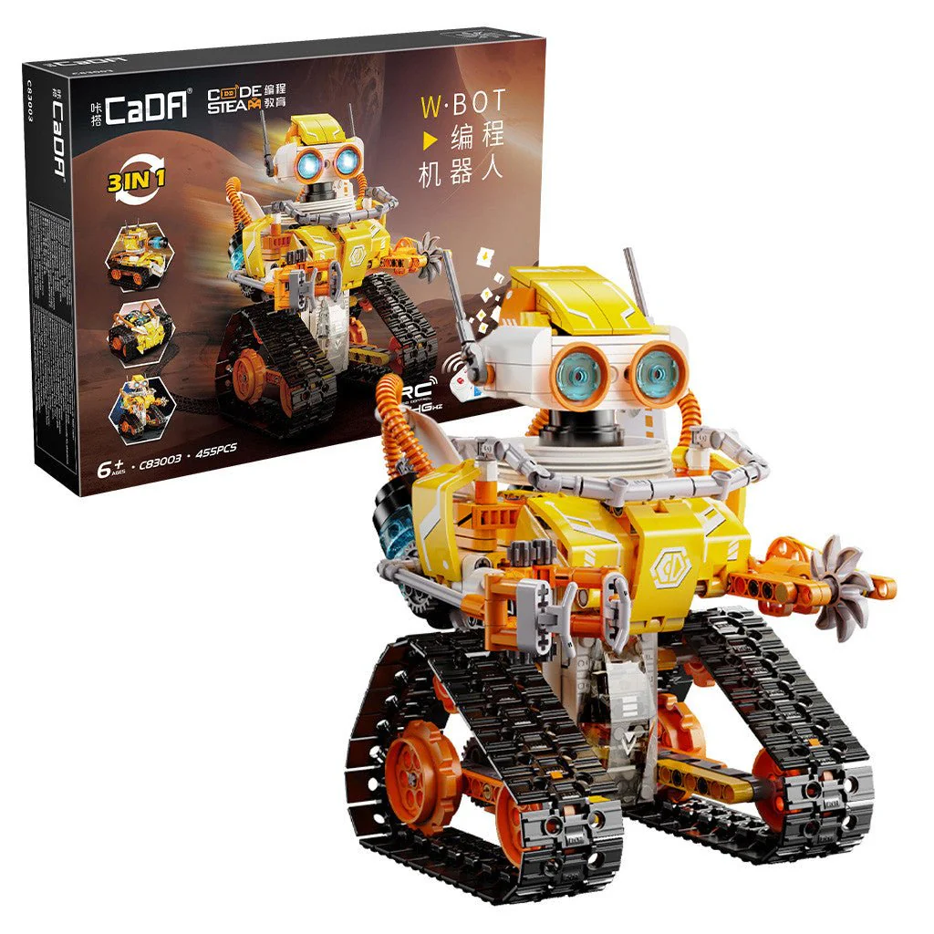 CaDA W·BOT Code Robot 3-In-1 - 455 pcs