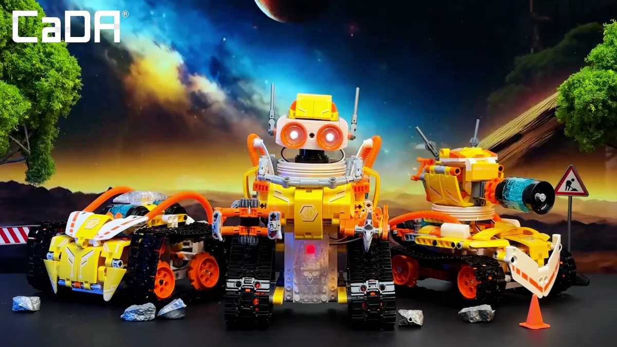 CaDA W·BOT Code Robot 3-In-1 - 455 pcs - Image 3