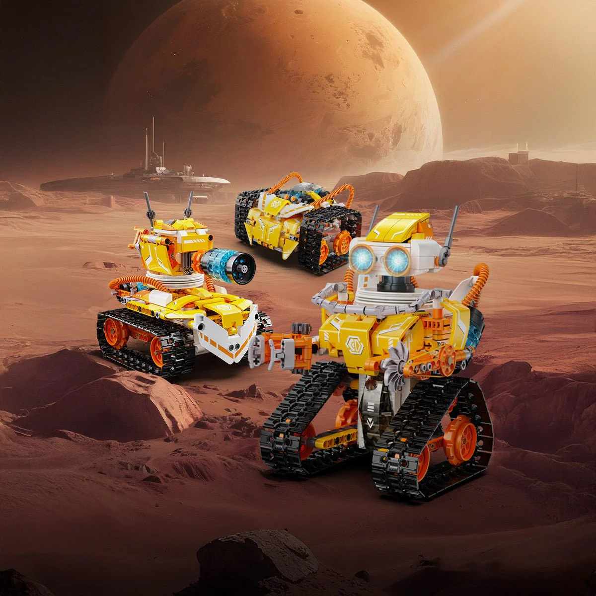 CaDA W·BOT Code Robot 3-In-1 - 455 pcs - Image 4