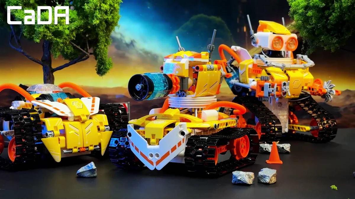 CaDA W·BOT Code Robot 3-In-1 - 455 pcs - Image 5