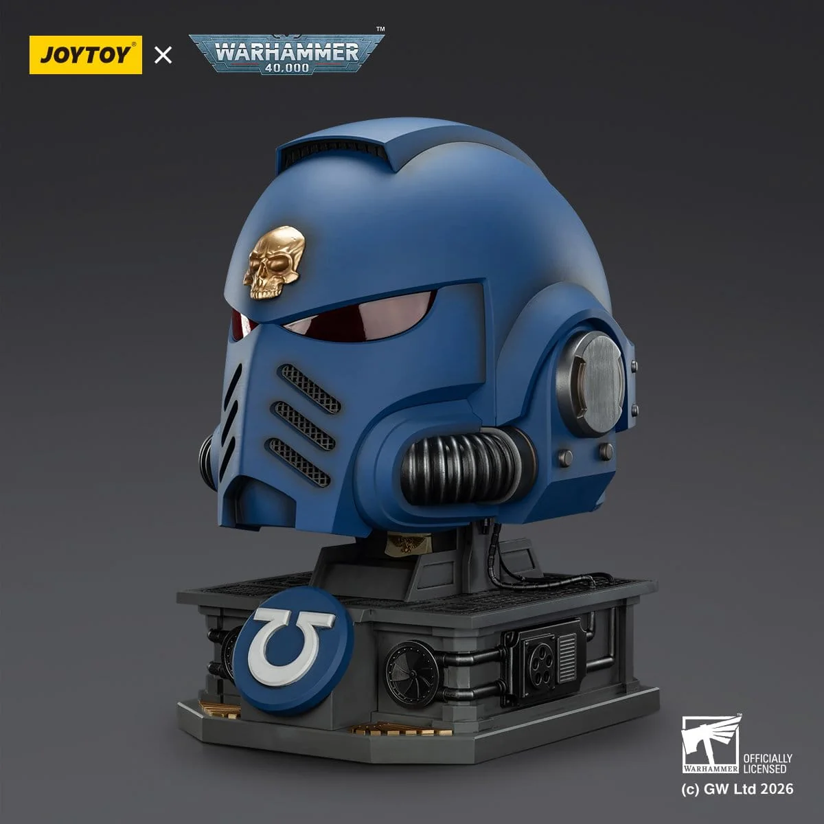 Warhammer 40,000 Captain MkX Helmet & Display Stand Ultramarines 44cm ETA Nov 2026 - Image 10