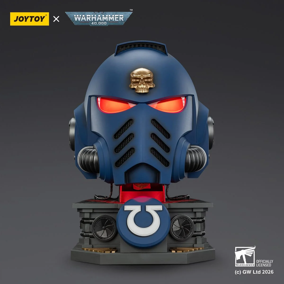 Warhammer 40,000 Captain MkX Helmet & Display Stand Ultramarines 44cm ETA Nov 2026 - Image 6