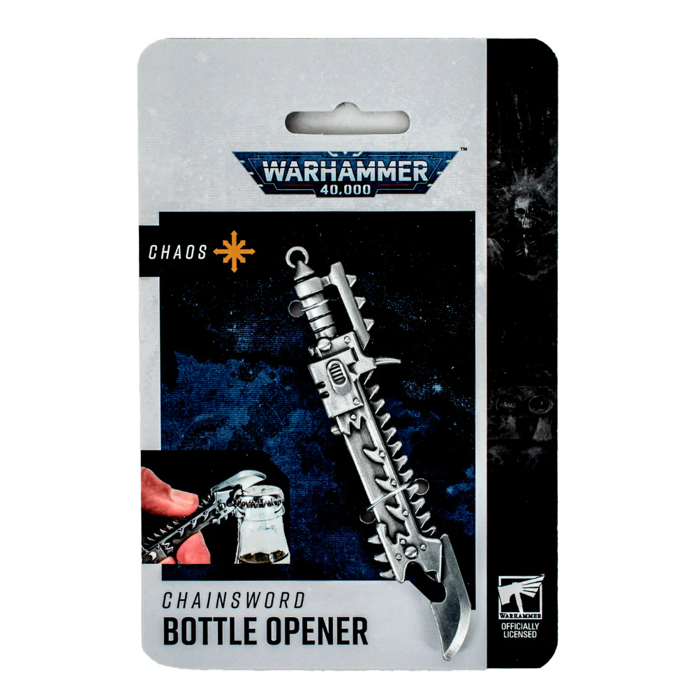 Warhammer 40,000: Chaos Chainsword Bottle Opener