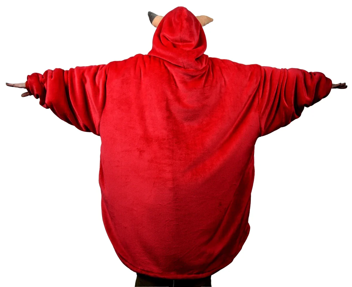 Warhammer 40,000: Red Squig Hooded Blanket - Image 3