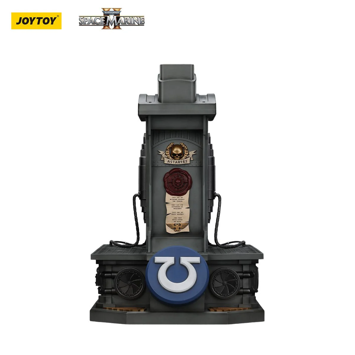 Warhammer 40,000: Space Marine 2 Replica Ultramarines Lieutenant Titus Helmet with Display Stand 1/1 - Image 10