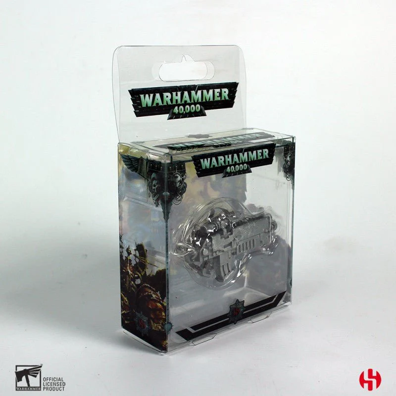 Warhammer 40k Metal Bolter Keychain - Image 2