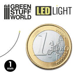 Warm White LED Lights - 1mm - Image 3