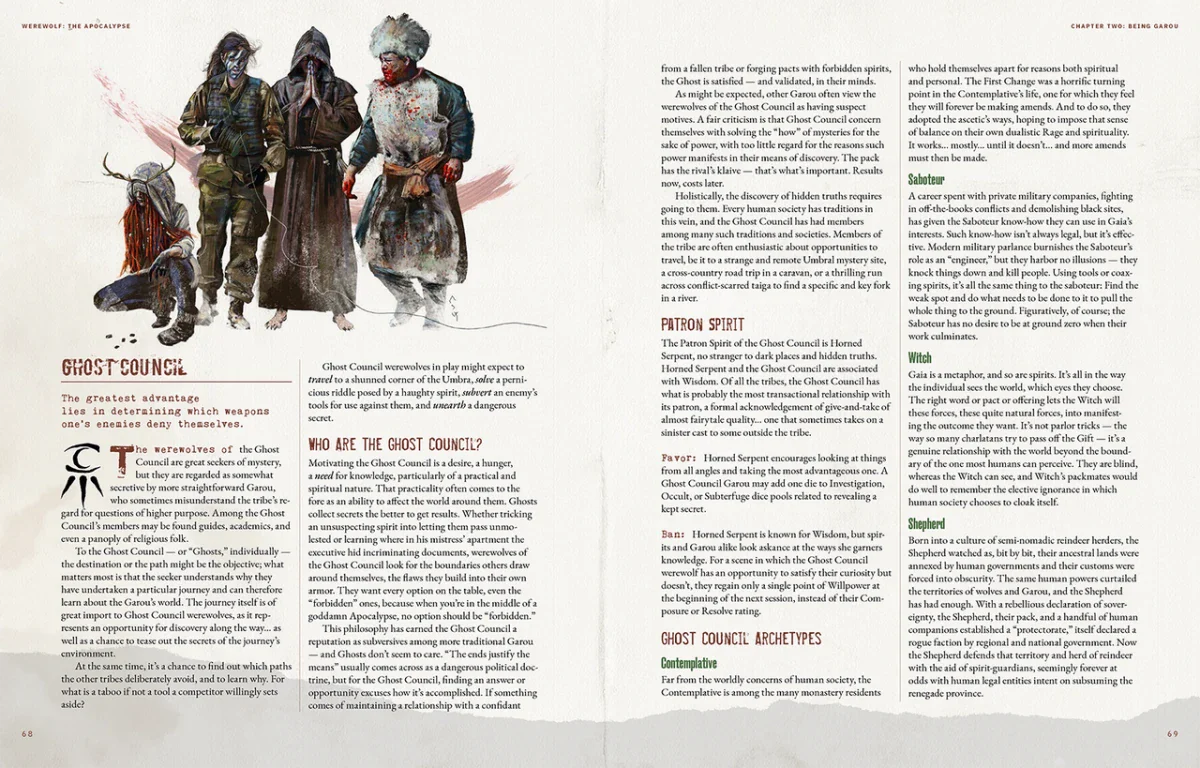 Werewolf The Apocalypse (5th Edition Core Rulebook) - Image 14