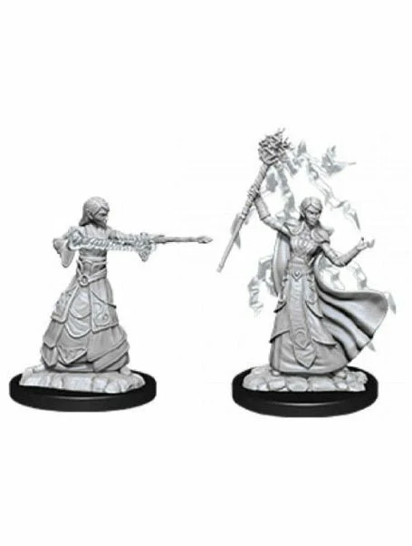 Wizkids - D&D Nolzurs Marvelous Miniatures: Female Elf Wizard - Wave 12