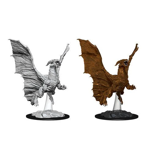 WizKids - D&D Nolzurs Marvelous Miniatures: Young Copper Dragon - Wave 8 - Image 2