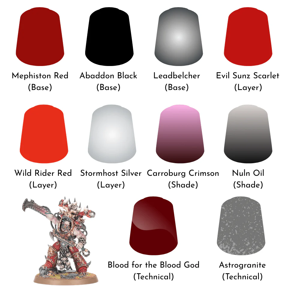 World Eaters: Essential Paints – 10 Colour Set