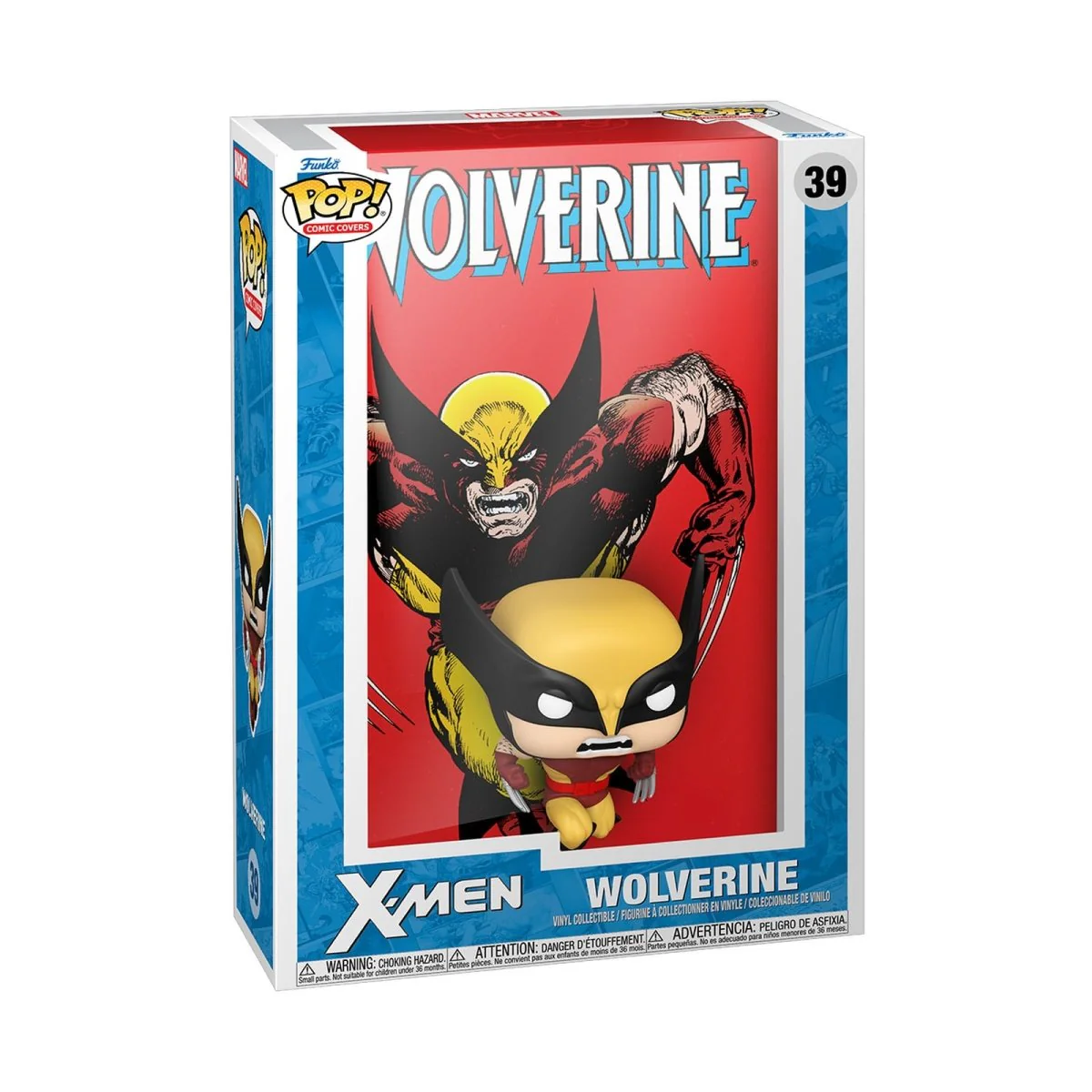 X-Men Funko POP! Comic Covers Wolverine #17 (1989) 9cm (39) - Image 2