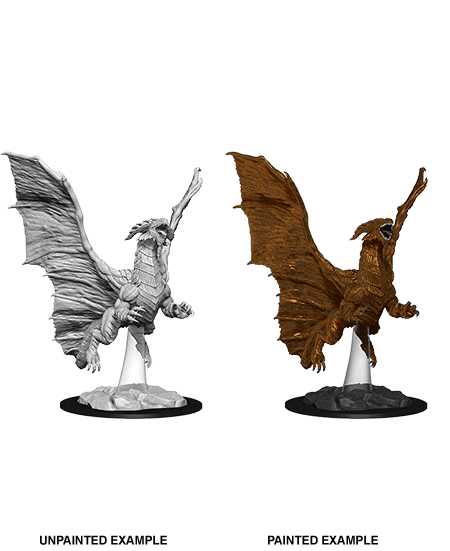 Young Copper Dragon: D&D Nolzur's Marvelous Unpainted Miniature (W8) - Image 2