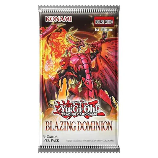 Yu-Gi-Oh! - Blazing Dominion Booster Pack